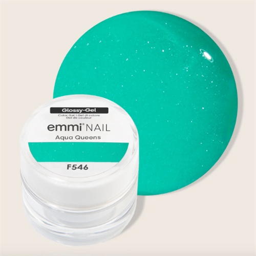 Glossy-Gel Aqua Queens- F546 *LIMITED 